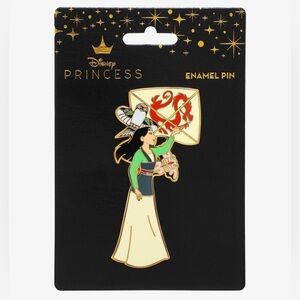 Jumbo 3 Inch LF Loungefly Princess Mulan Flying Kite Boxlunch Disney Pin